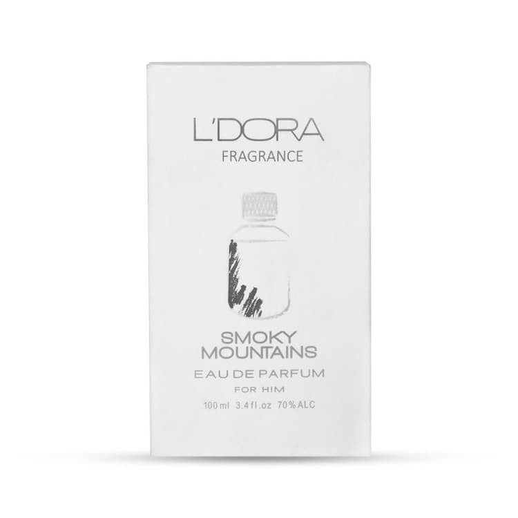 ادوپرفیوم مردانه مدل SMOKY MOUNTAINS فرگرنس 100 میلیلیتر لدورا